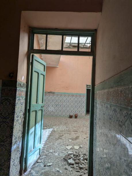 RIAD TO DEMOLISH – INVESTMENT OPPORTUNITY IN BAB LKHMISS-5